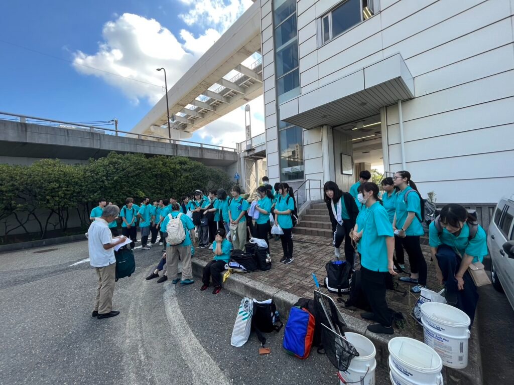 住吉川にて採集🐟