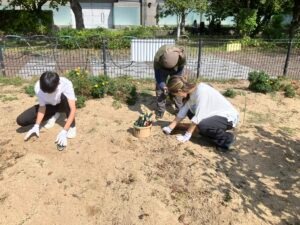 野生児たち、秋の畑に出現！！