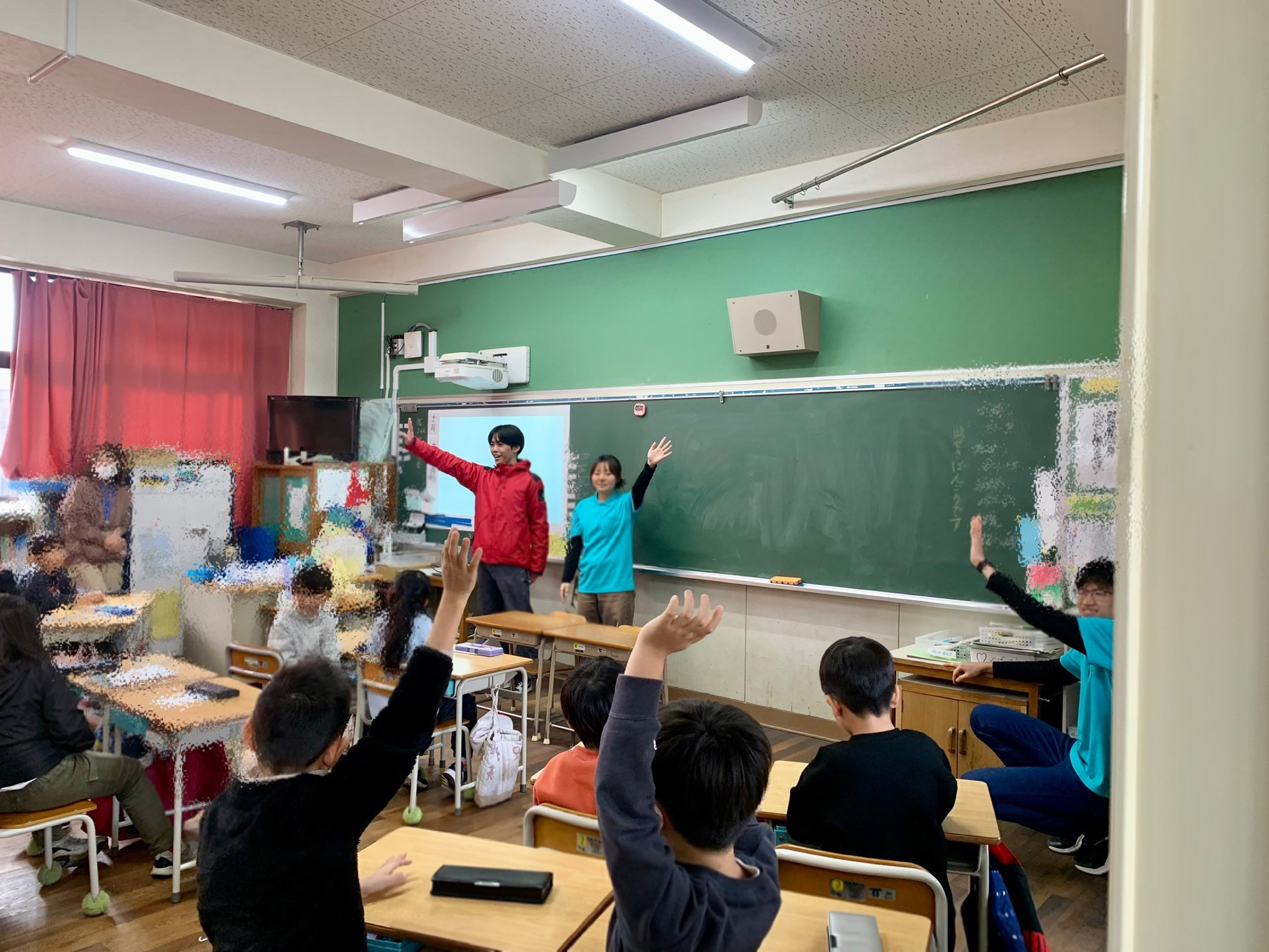 🦁ワイルドアニマルコース🍁小学校訪問🏫